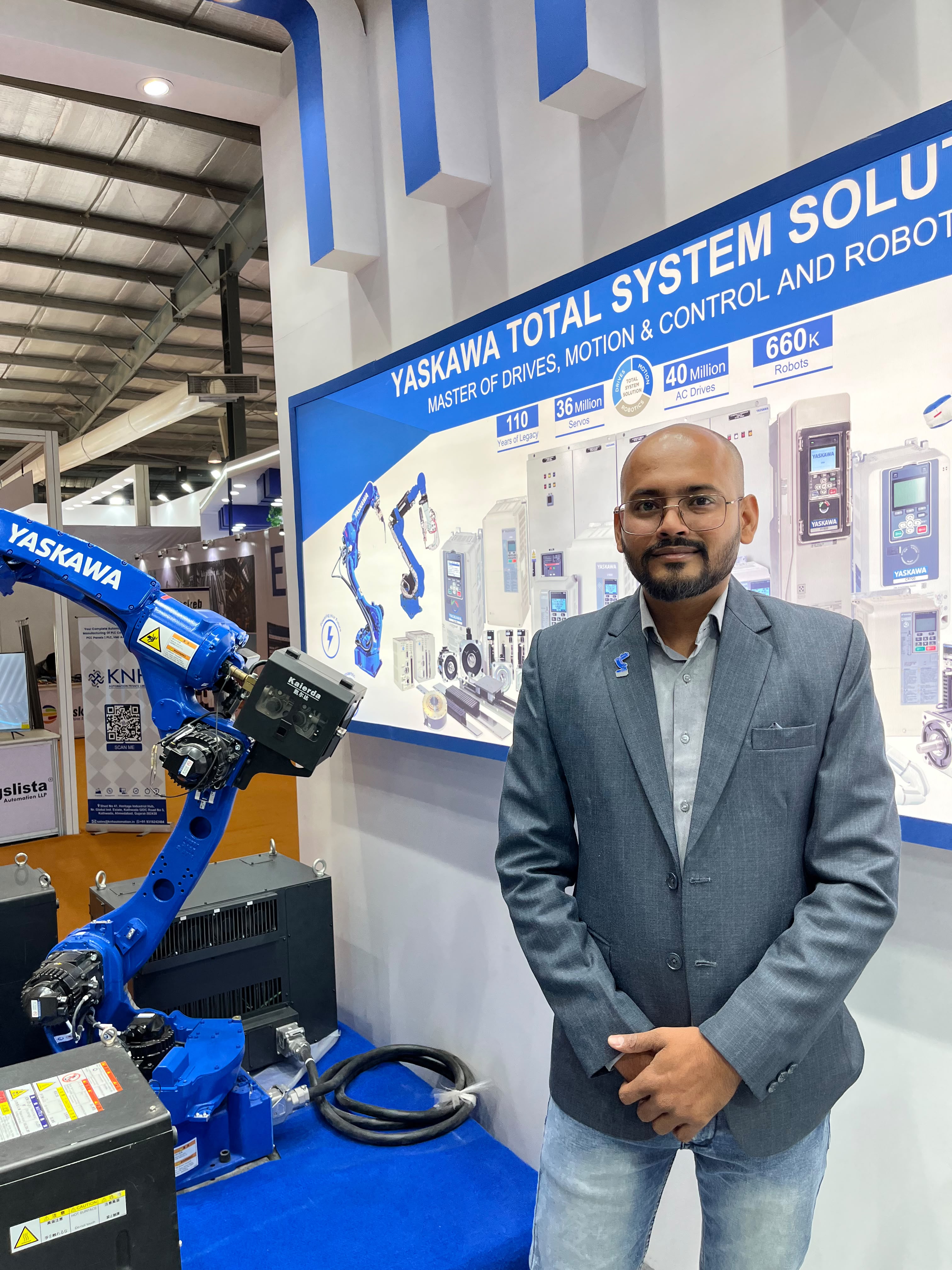 Jaydip Champaneri, Managing Director of Kiaan Robotics